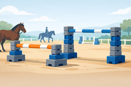 Adjustable Pole Risers for Horses That Hold Steady - PoleRise