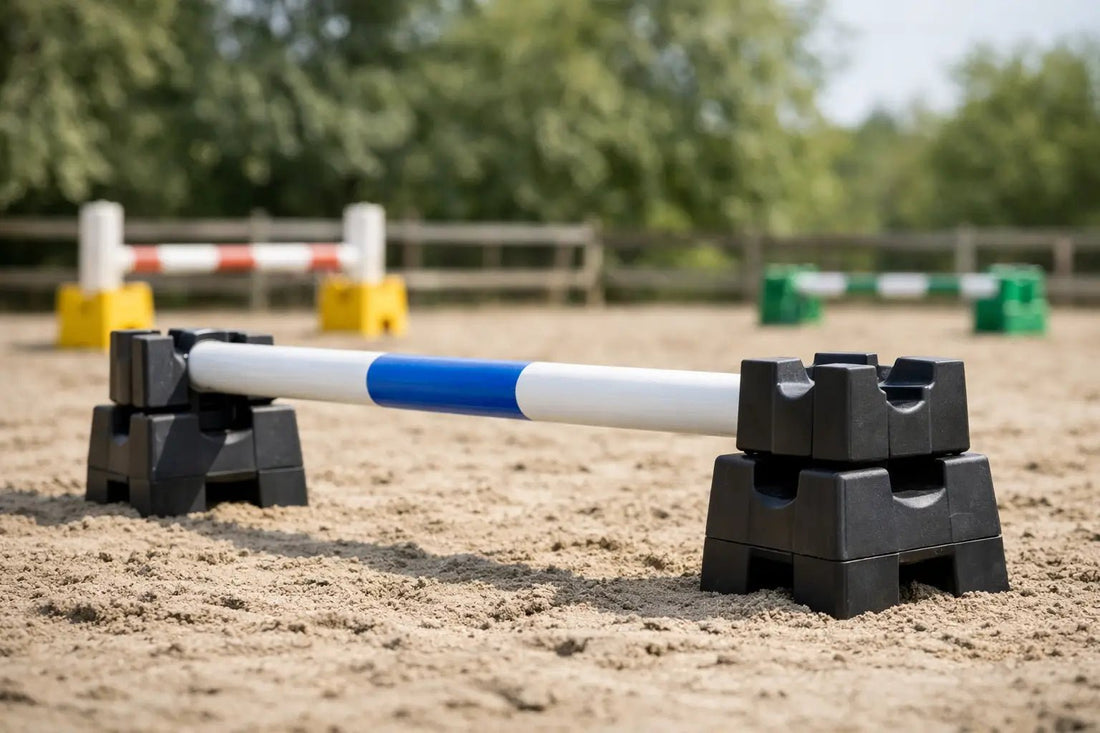 Heavy Duty Cavaletti Risers That Hold Steady - PoleRise