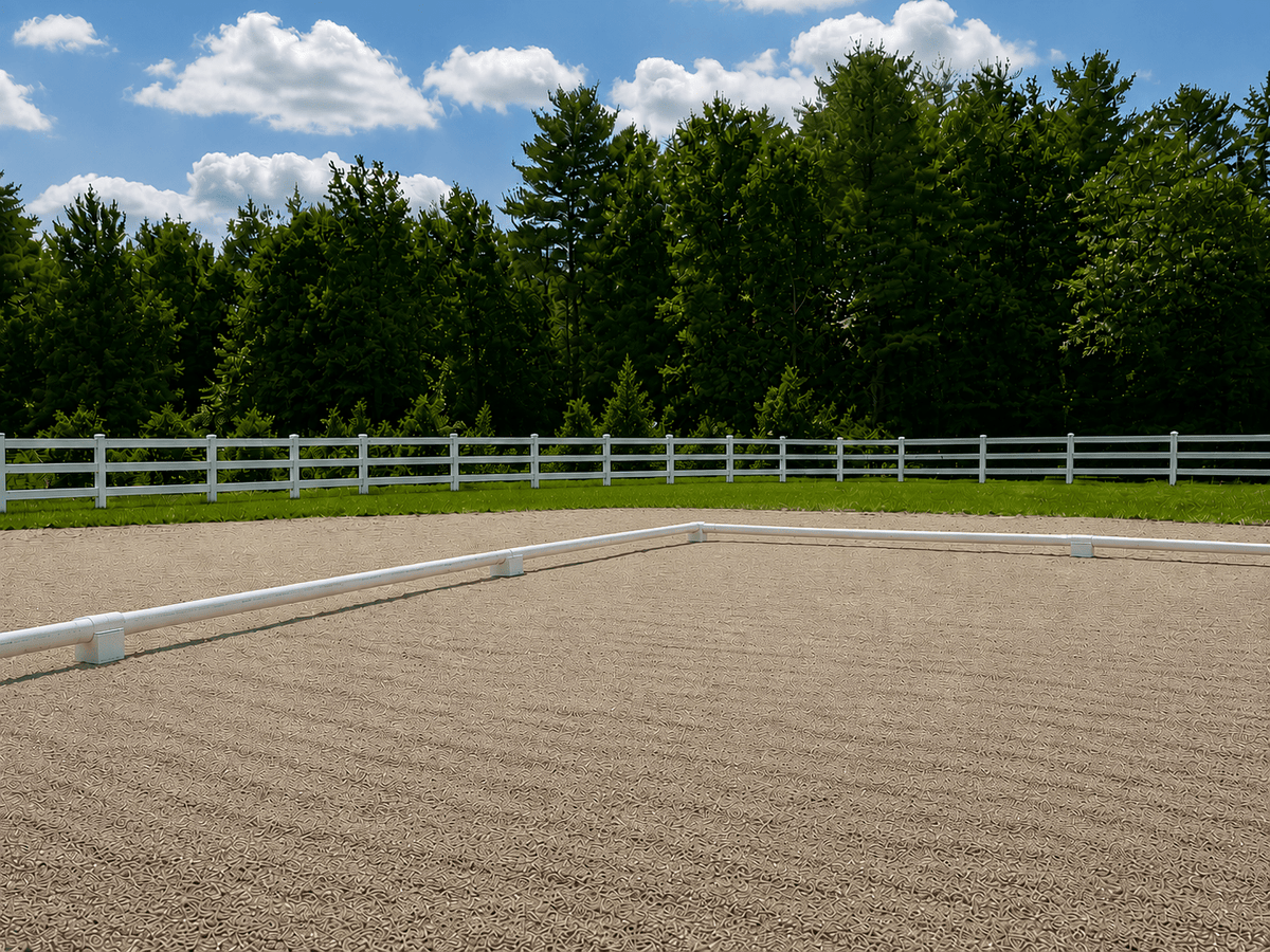Low-Profile Dressage Arena Boundary Kit - PoleRise