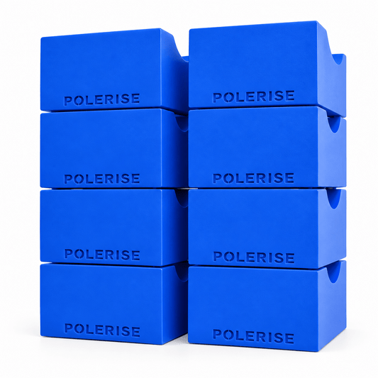 PoleRise Stackable Cavaletti Blocks & Horse Pole Risers (4 or 8 Pack) - PoleRise